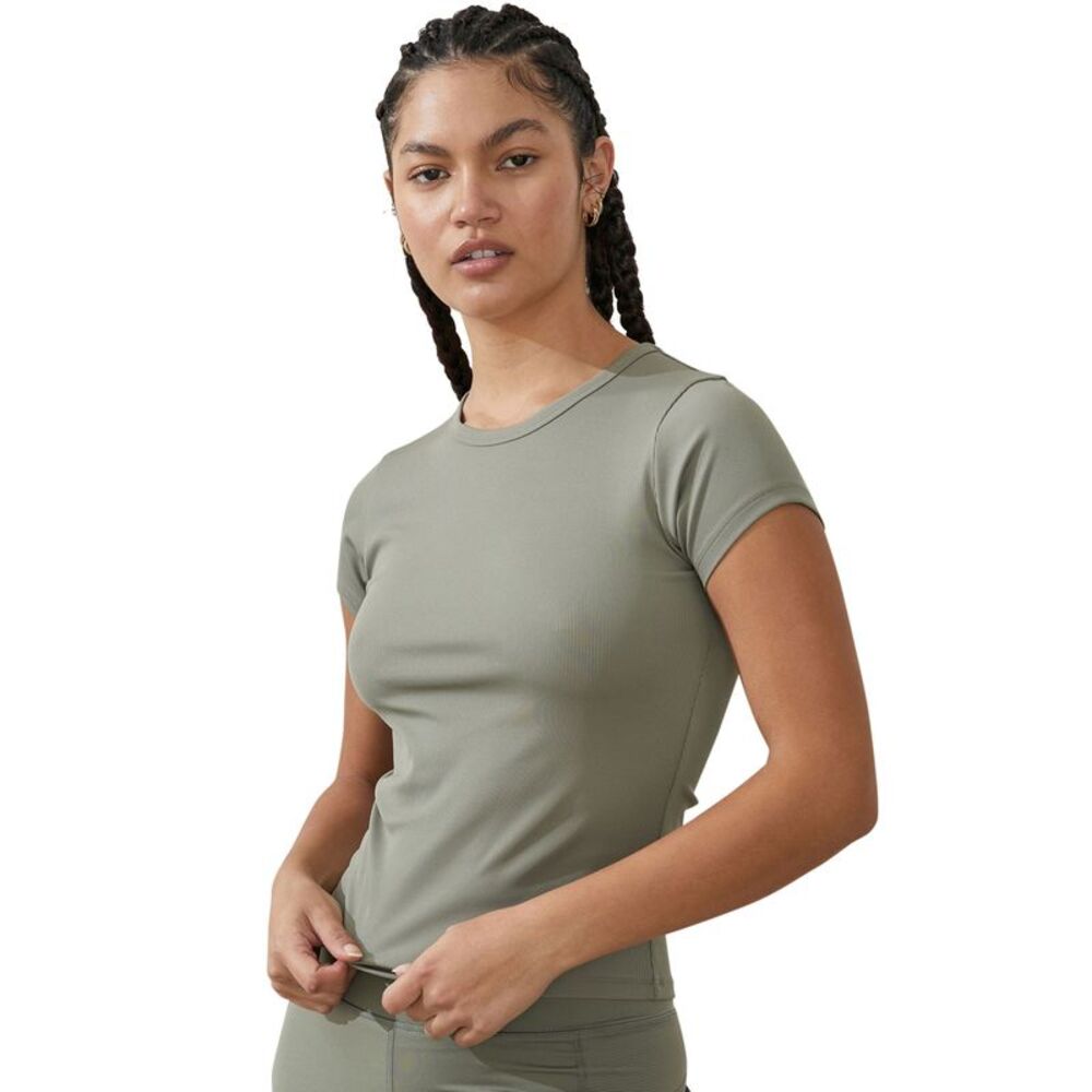 Women's Active Rib Gym T-shirt